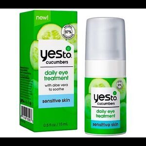 Yes To Cucumbers Daily Eye Treatment NEW in box